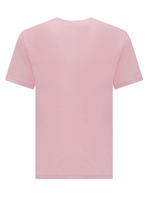 T-shirt bambino Polo Ralph Lauren rosa in cotone con logo Pony RALPH LAUREN KIDS | 832904040